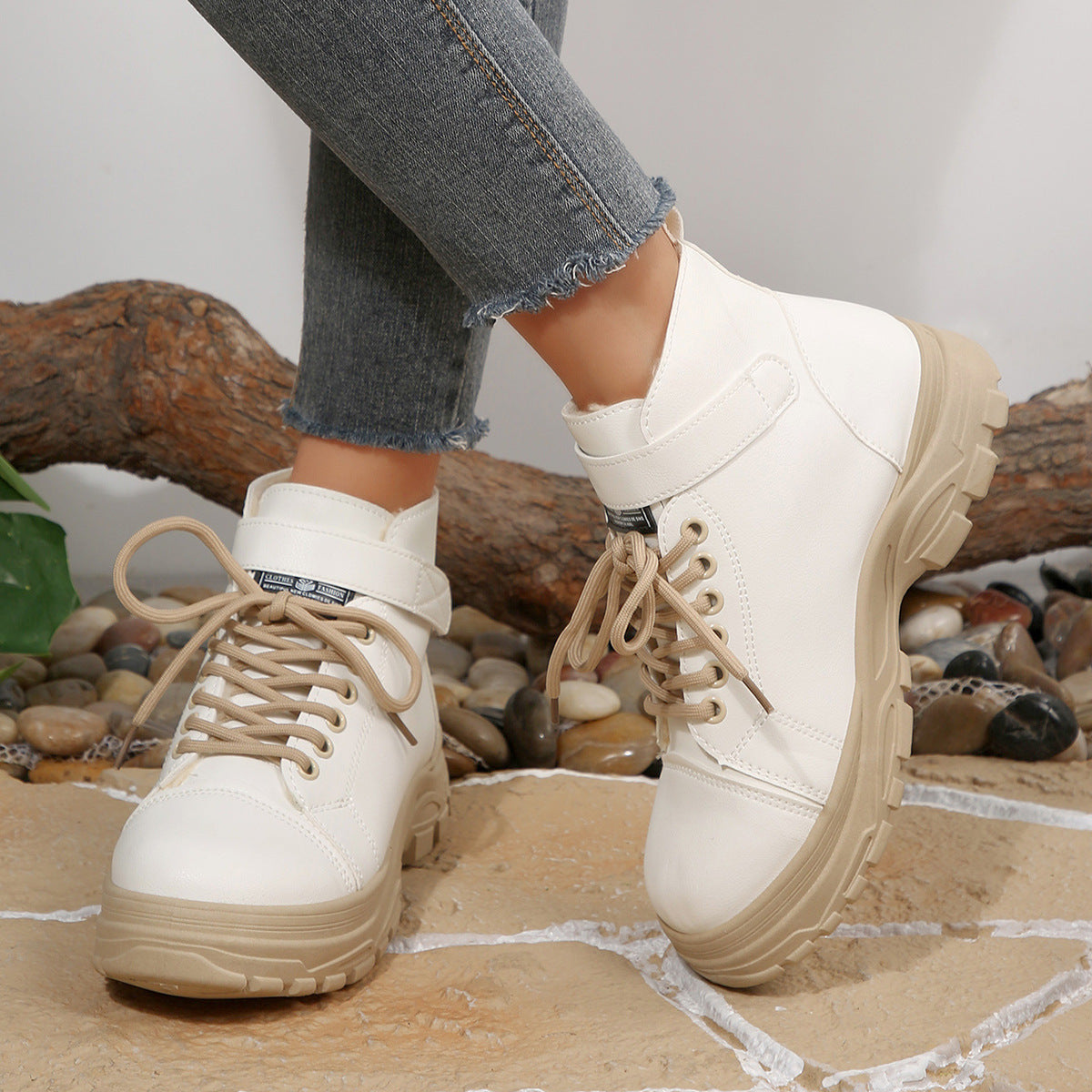 Chic Orthopedic Boots with Unique Design