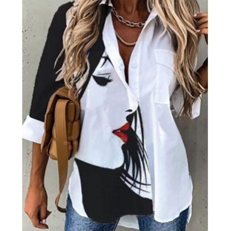 Luxurious and airy blouse