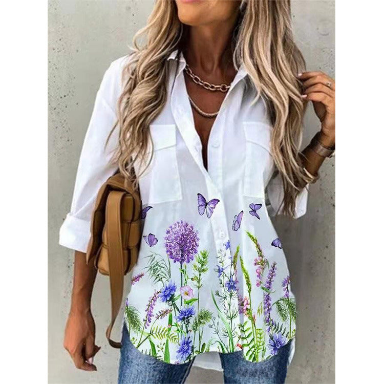 Luxurious and airy blouse