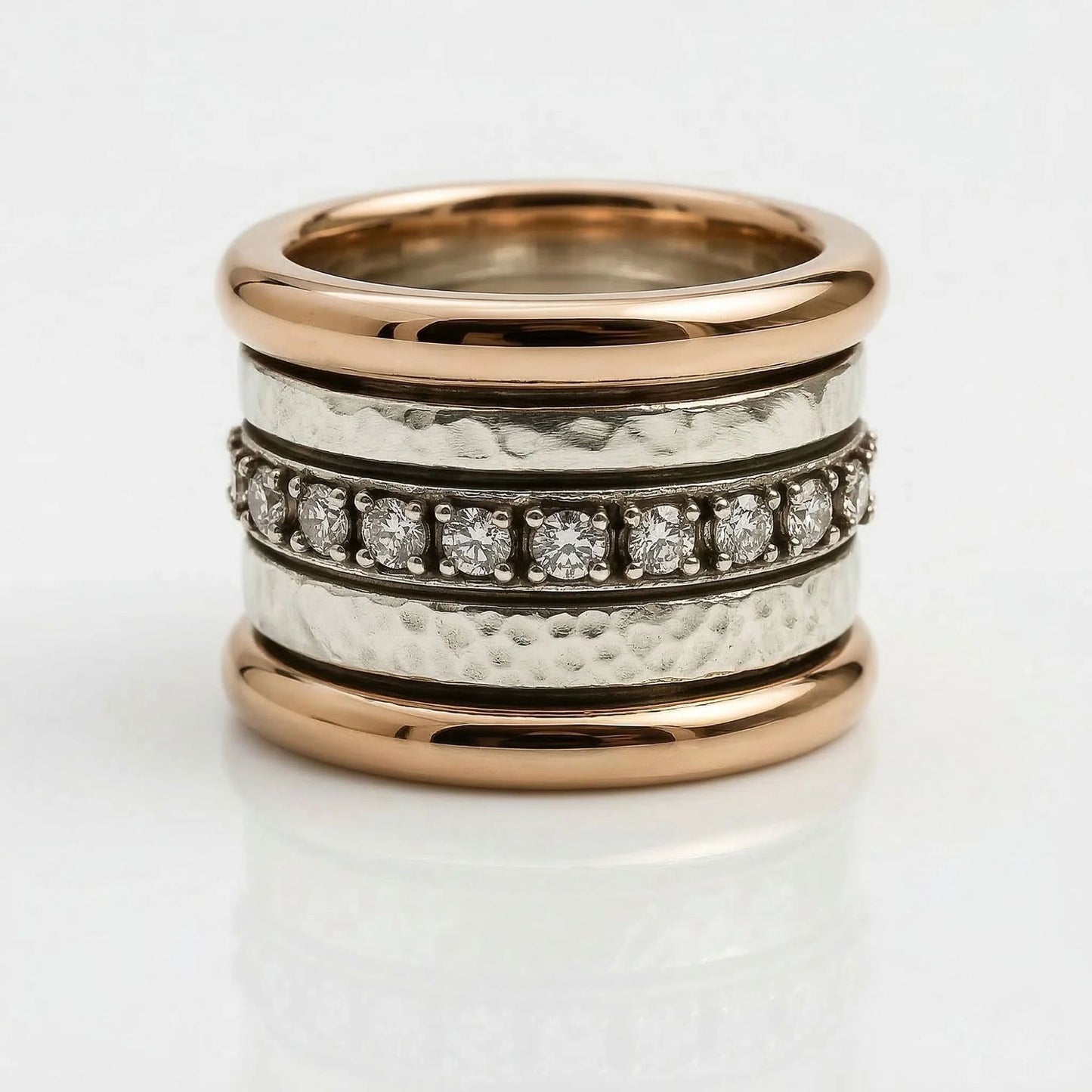 Gold & Silver Ivy Ring