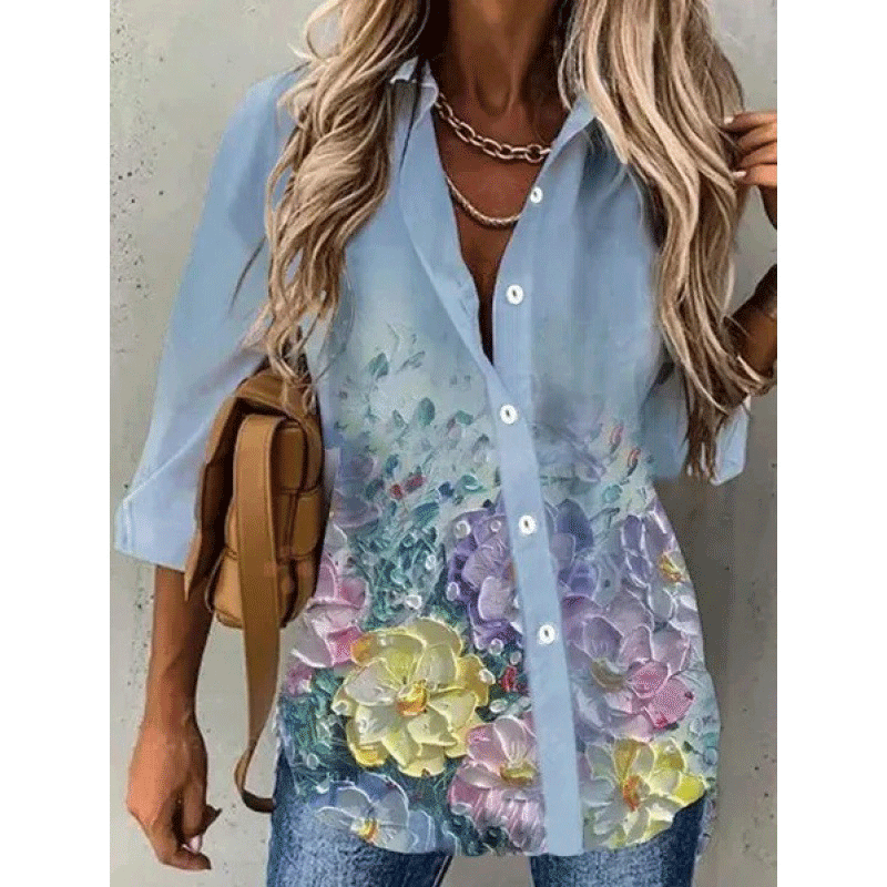 Luxurious and airy blouse