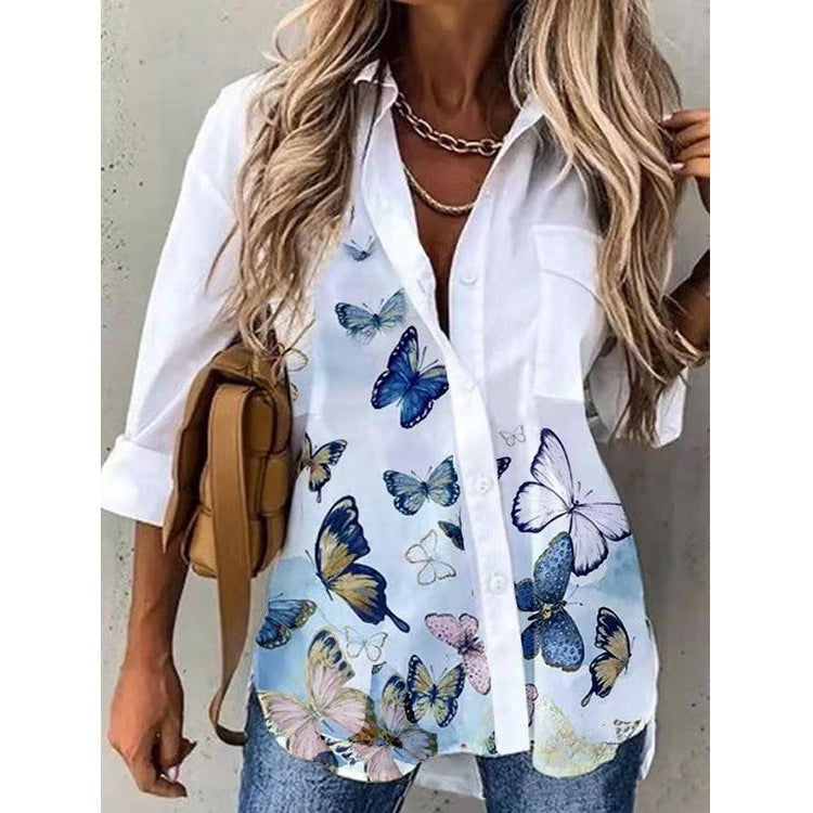 Luxurious and airy blouse