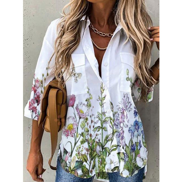 Luxurious and airy blouse