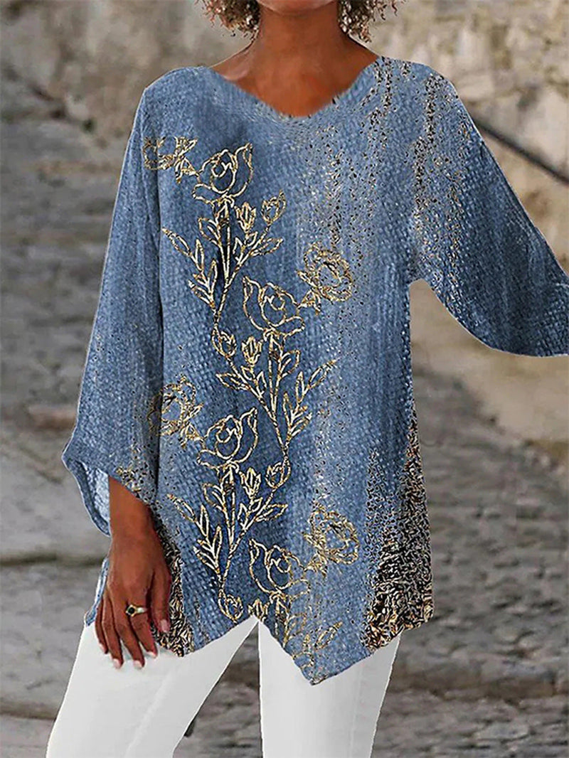KS | Simple and stylish winter blouse