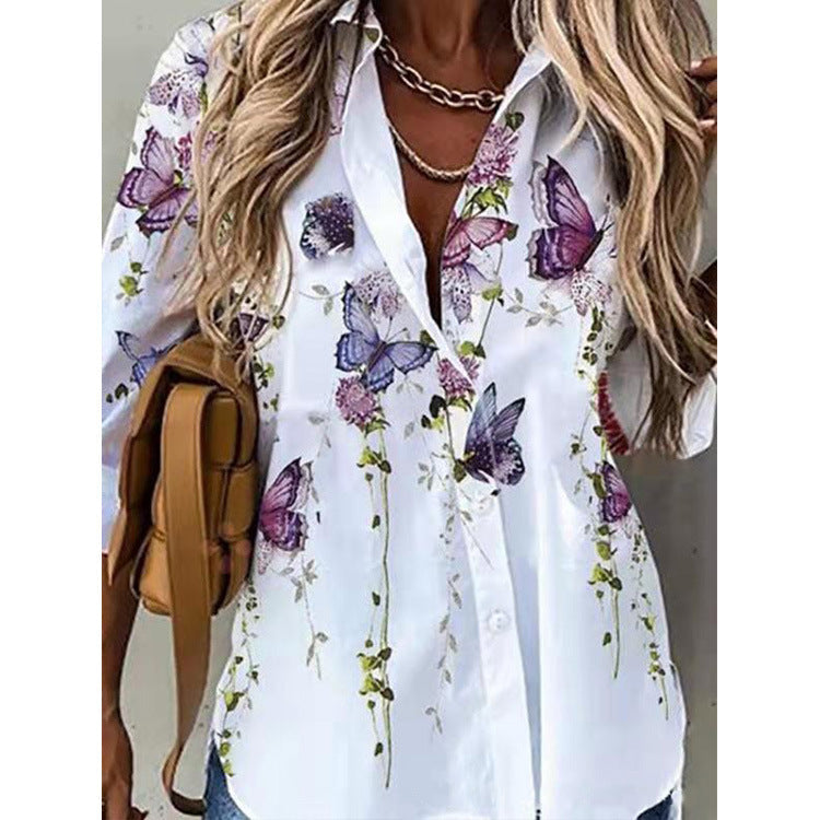 Luxurious and airy blouse