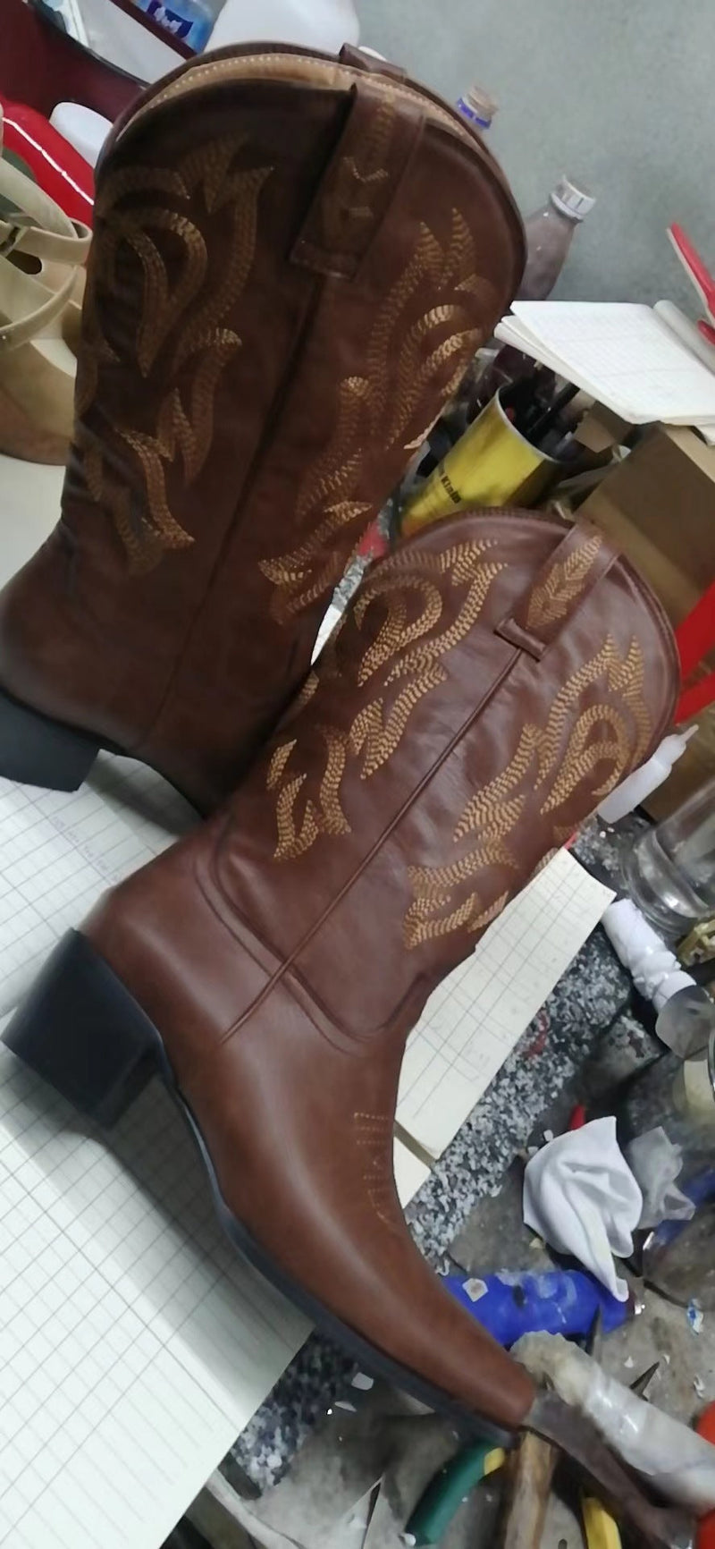 Vintage Inspired Orthopedic Boots