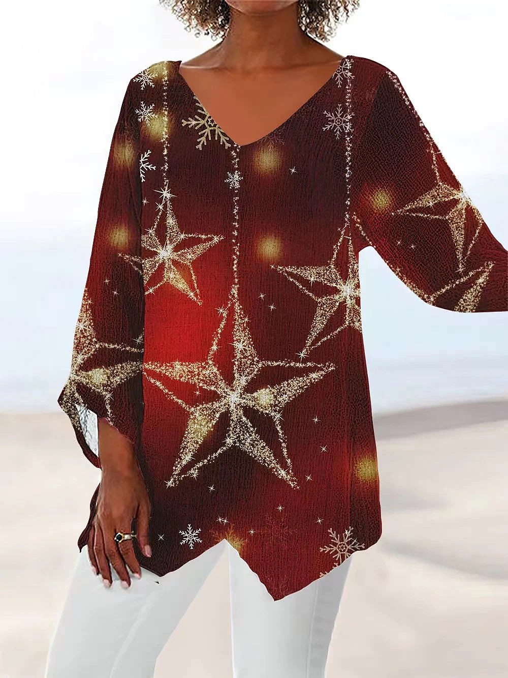 KS | Simple and stylish winter blouse