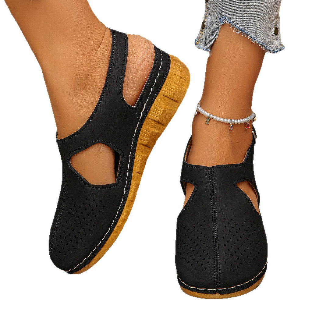 Vintage inspired orthopedic sandal