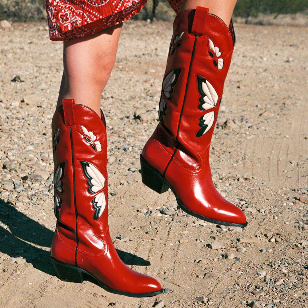 Vintage-Inspired Orthopedic Boots