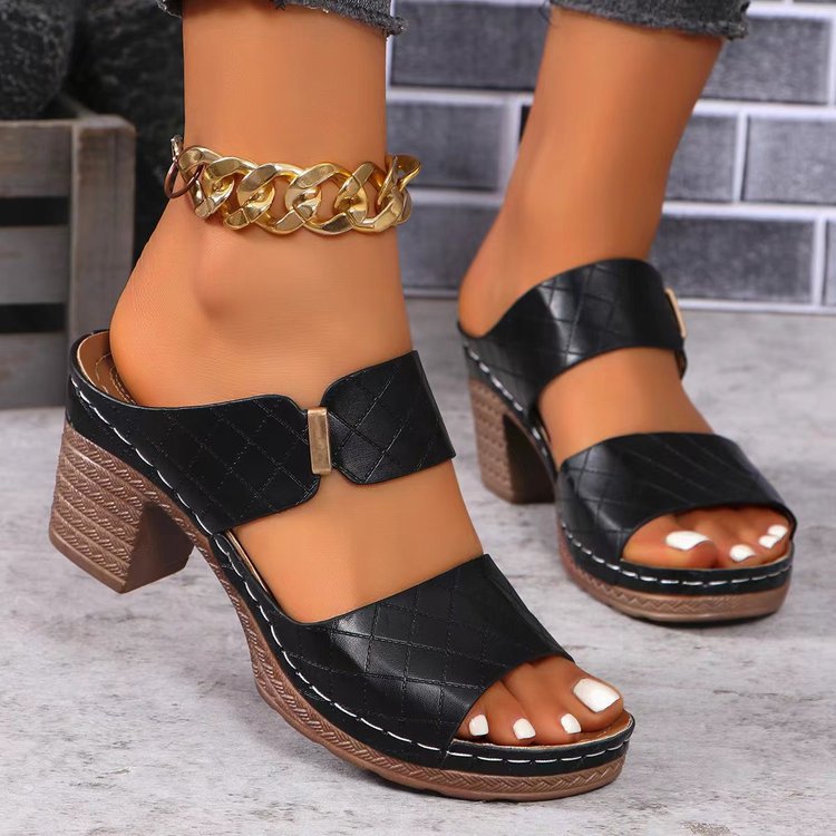 Classic Orthopedic Sandals with Timeless Style