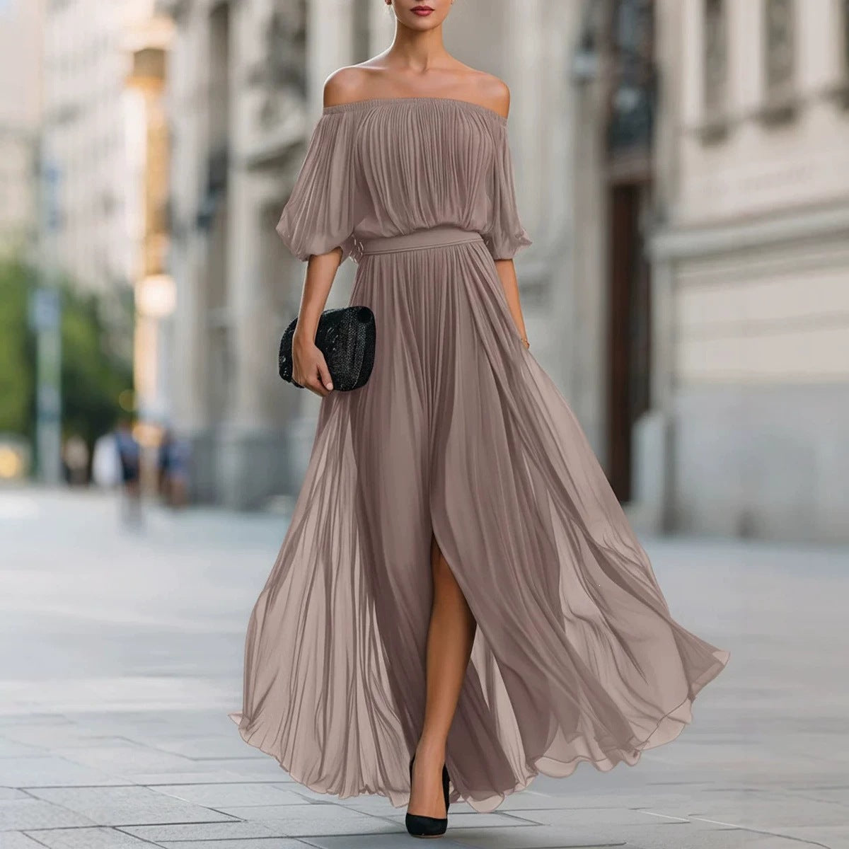 Beautifully Finished Dress in a Timeless Design