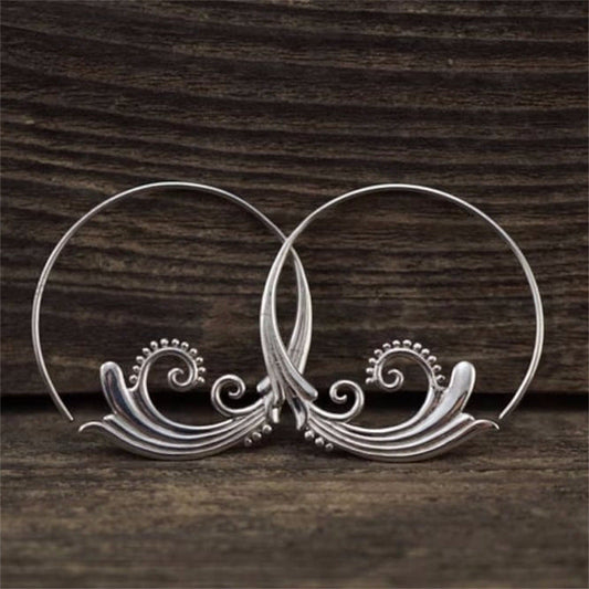 Ornate Spiral Earrings