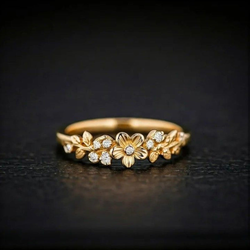 The Blossom Gold Ring