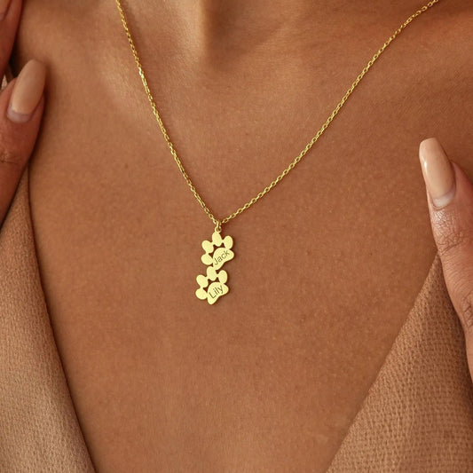 Personalized Gold Necklace