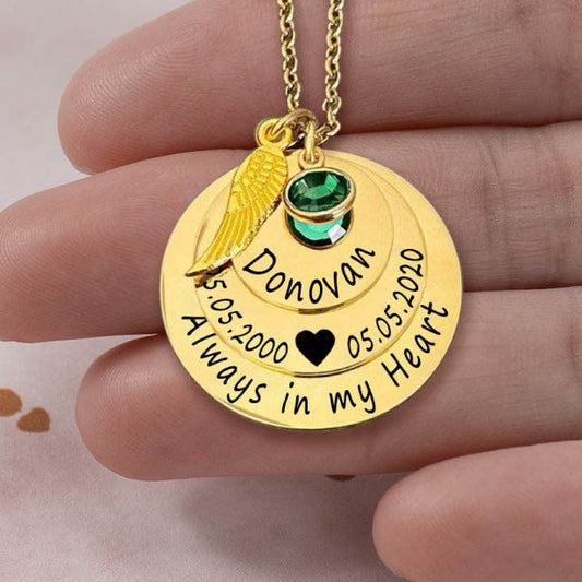 Personalized Memorial Necklace