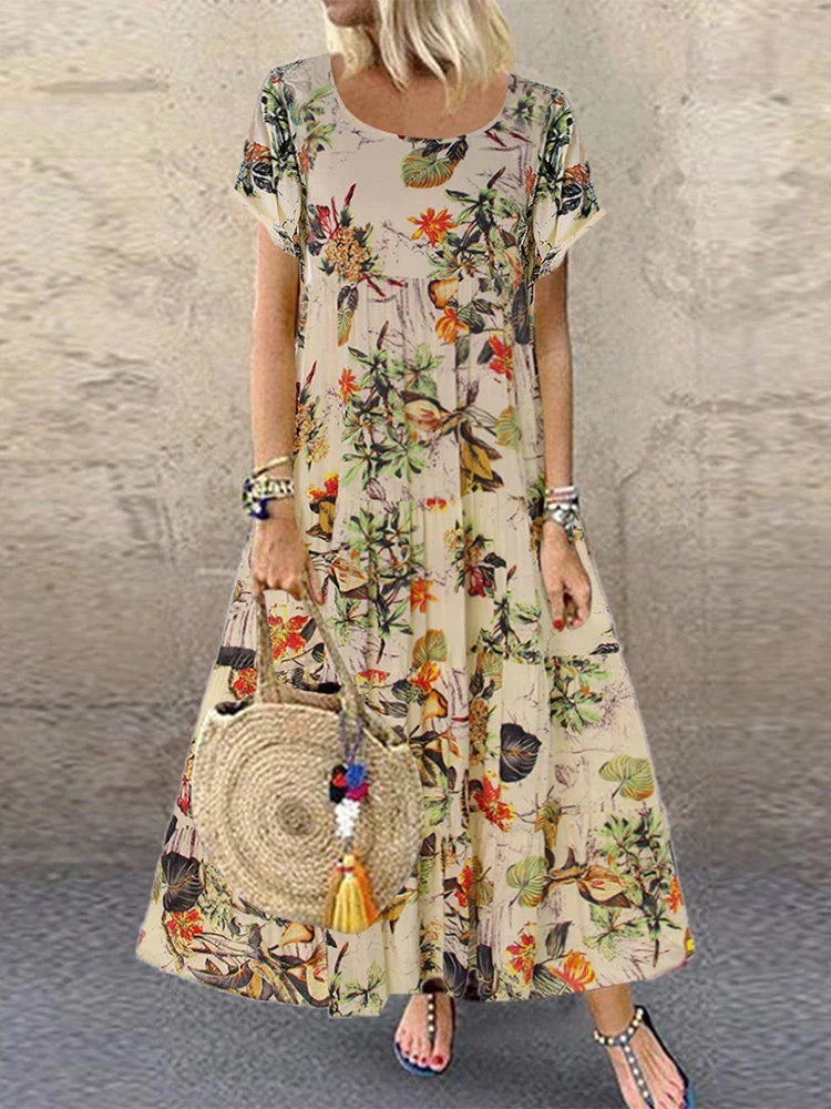 Modern and fashionable summer dress