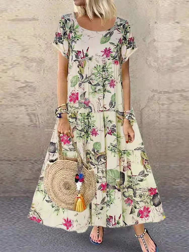 Modern and fashionable summer dress