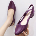 Elegant slingback flats