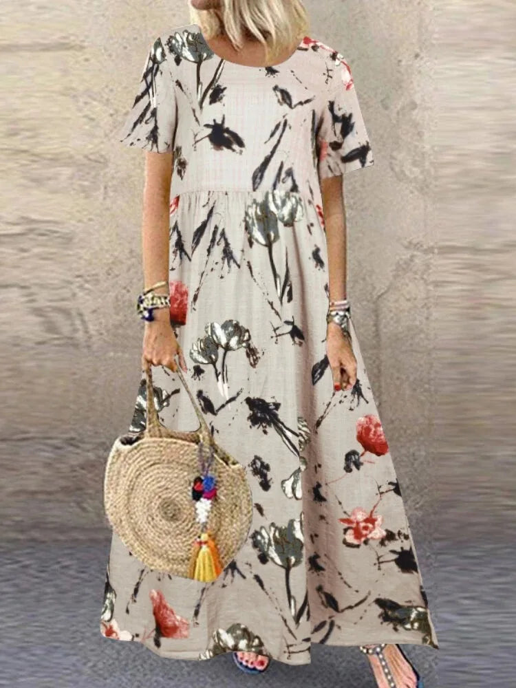Modern and fashionable summer dress