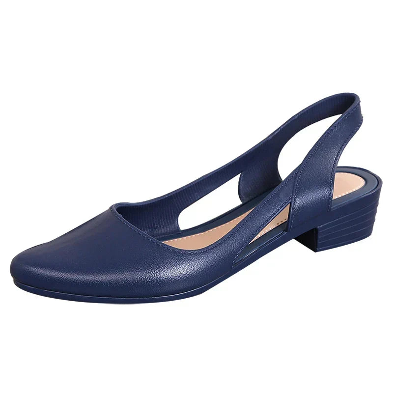 Elegant slingback flats