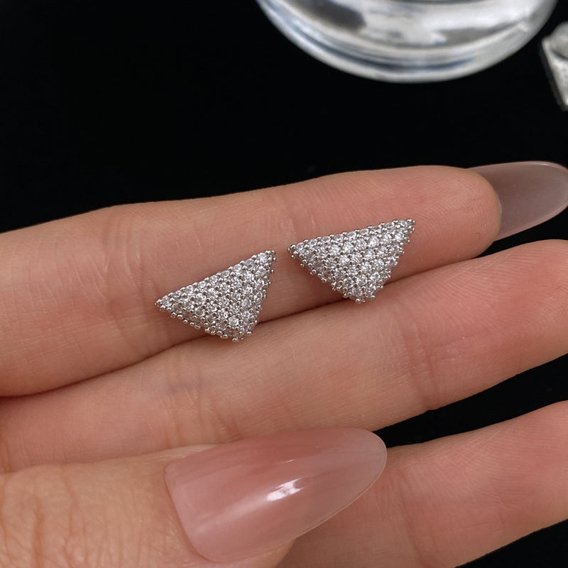 Sparkling Diamond Earrings
