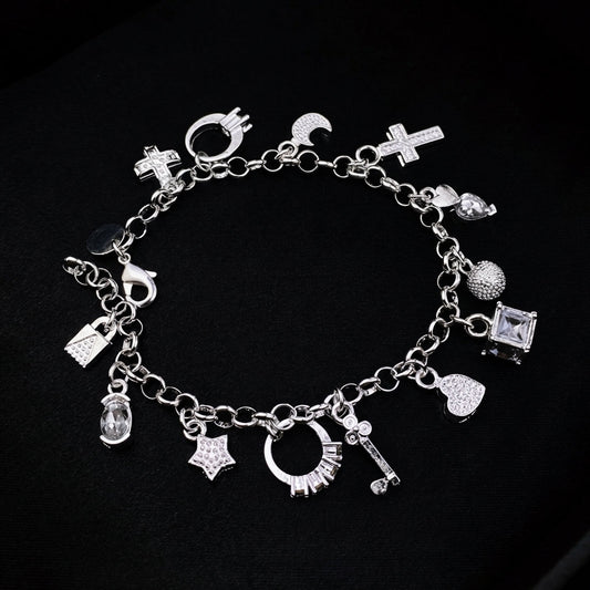 Statement Charm Bracelet