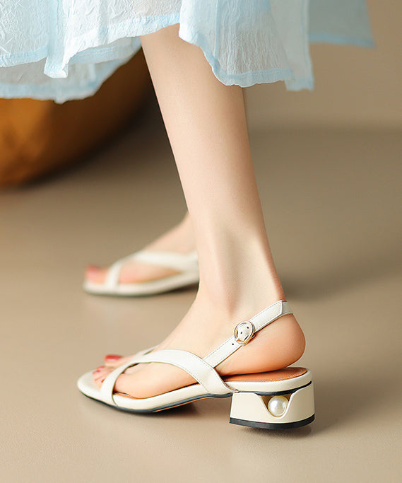 Stylish, elegant flat sandals
