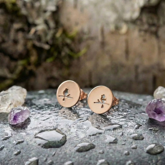 Vintage Bird Branch Earrings