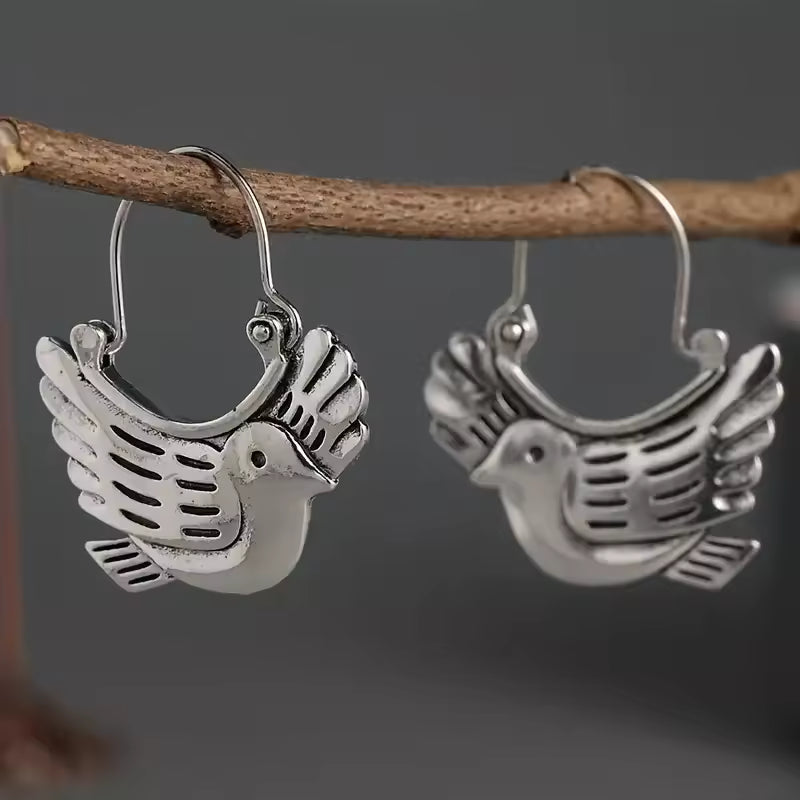Vintage Bird Earrings