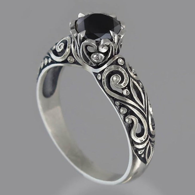 Vintage Black Onyx Ring