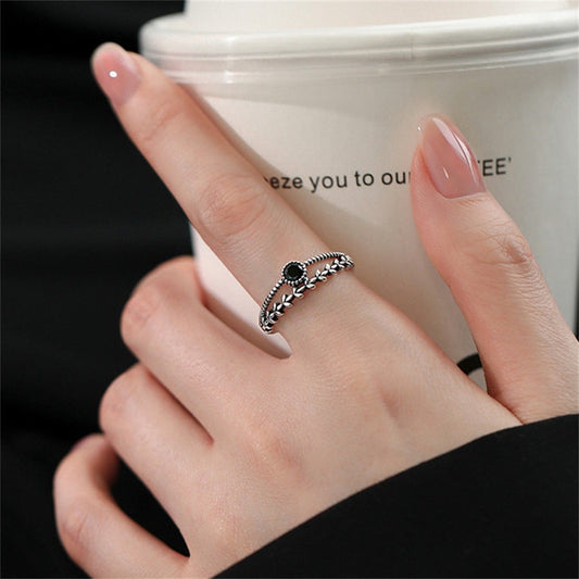 Vintage Black Onyx Ring