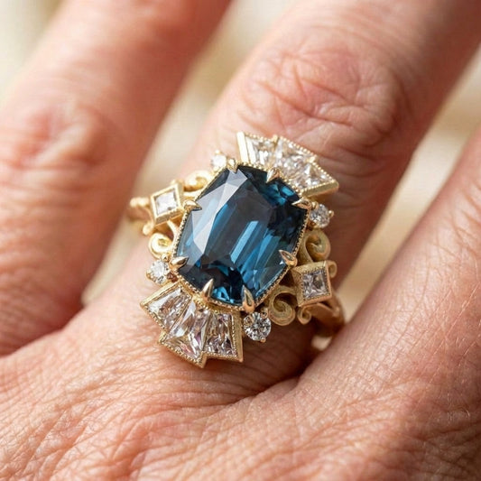 Blue Sapphire Ring