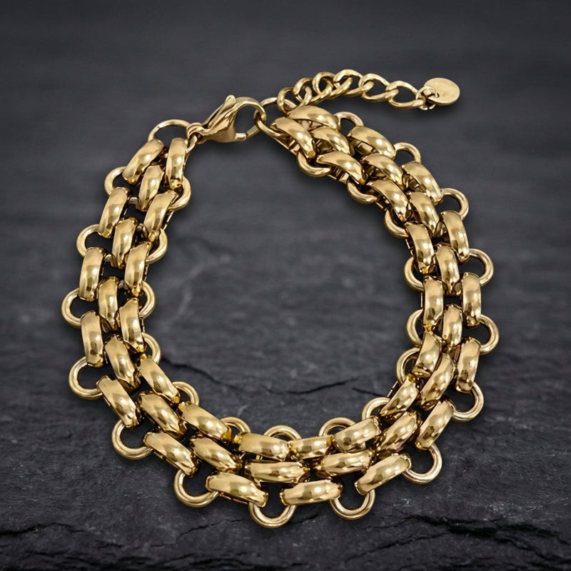 Vintage Chain Gold Bracelet