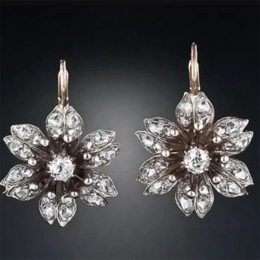 Vintage Crystal Flower
