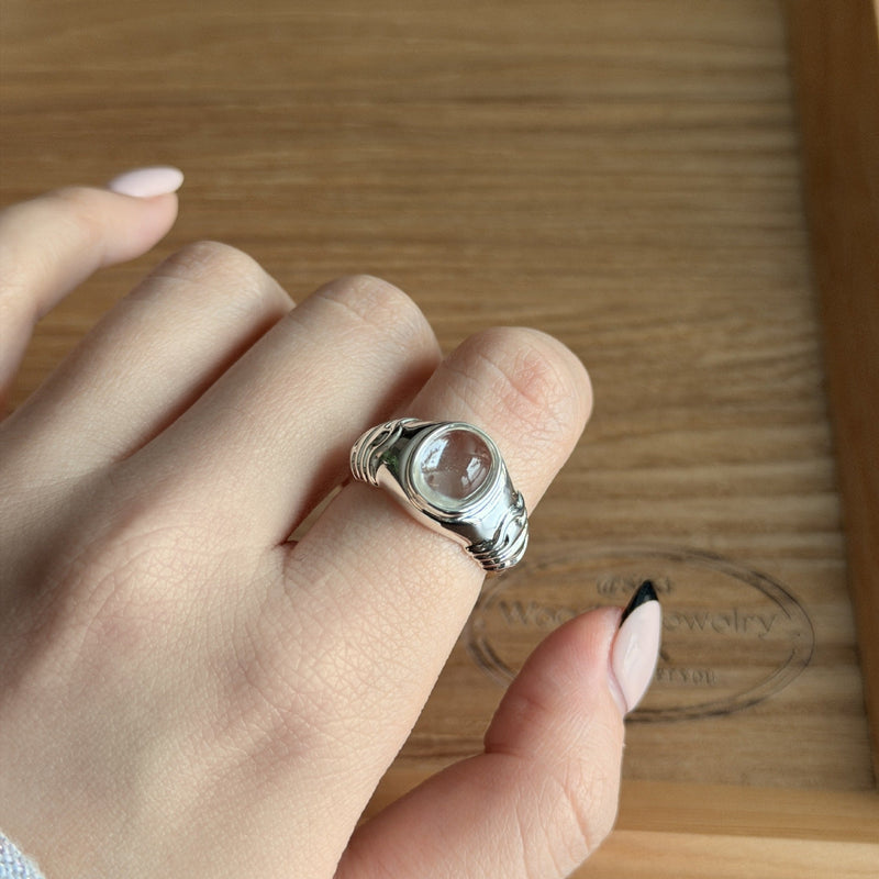 Vintage Crystal Ring