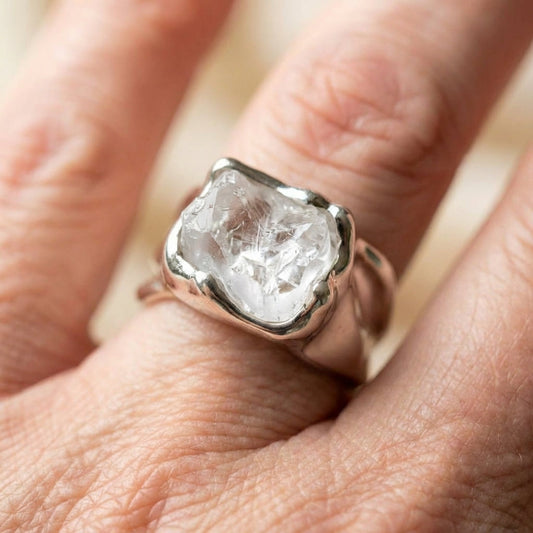 Crystal Statement Ring