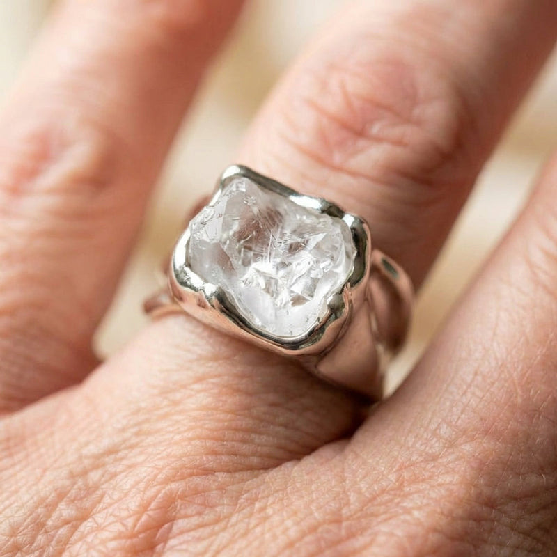 Crystal Statement Ring