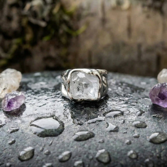 Vintage Crystal Statement Ring