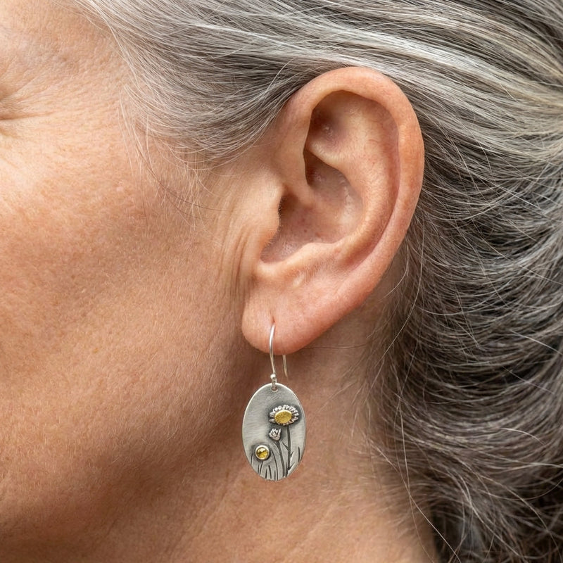 Daisy Dangle Earrings