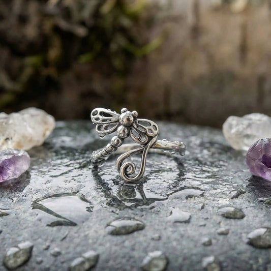 Vintage Dragonfly Ring