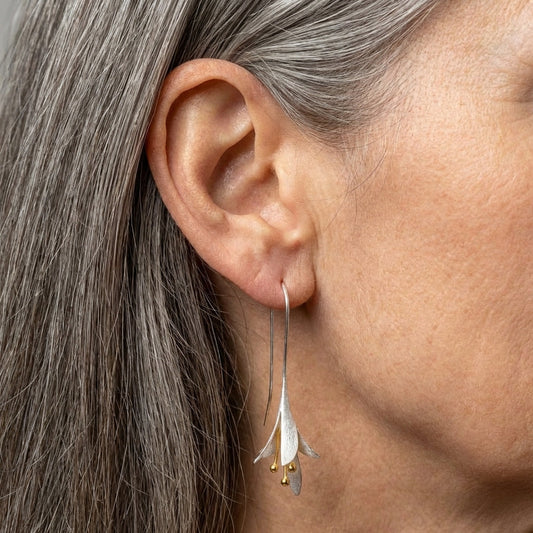 Flower Dangle Earrings