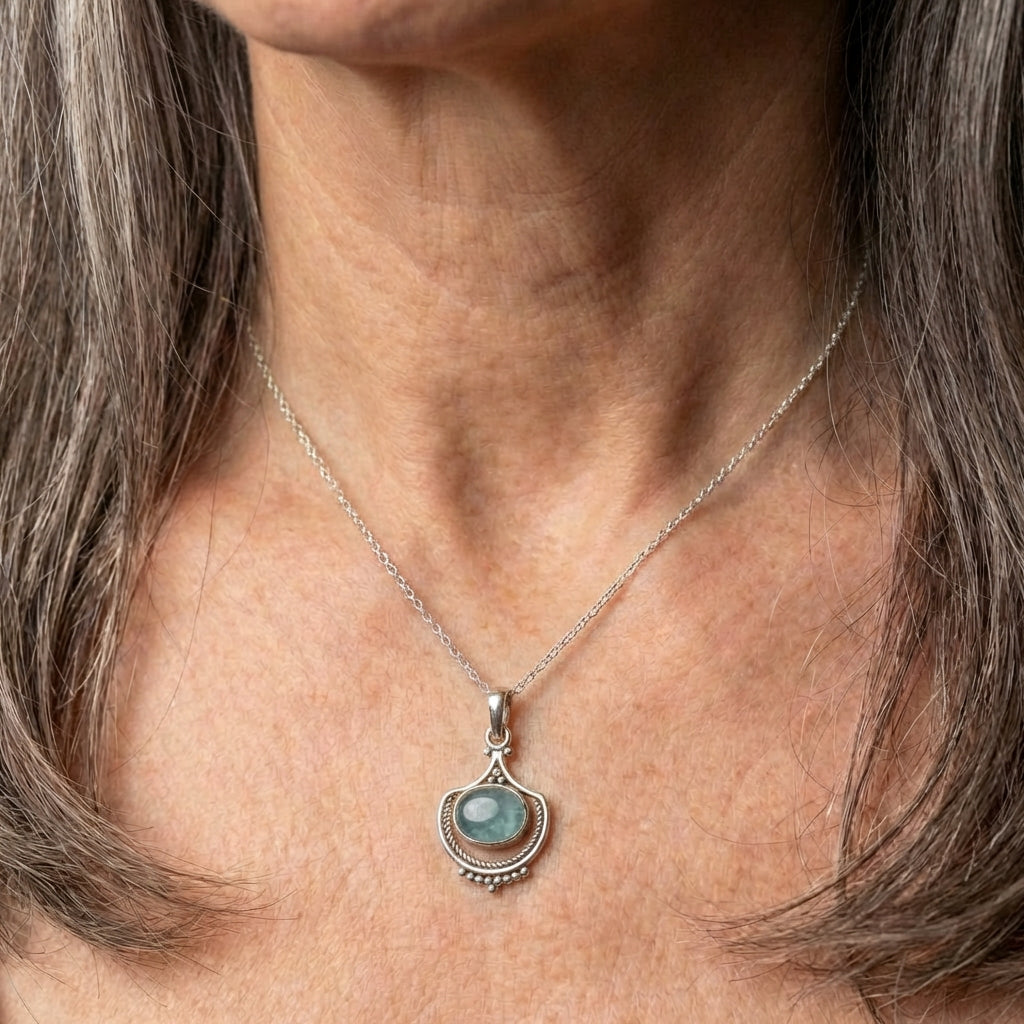 Green Stone Necklace
