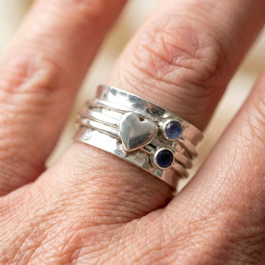 Heart Spinner Ring