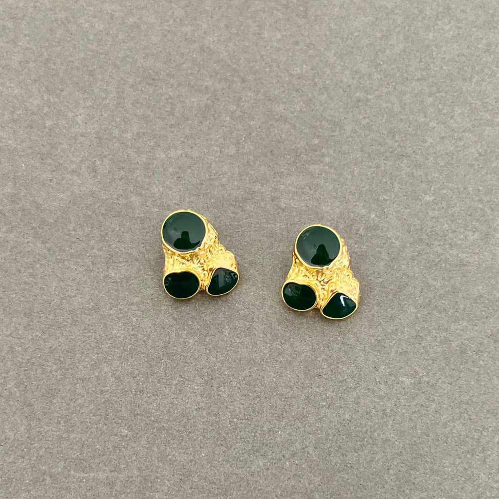 Vintage Jade Earrings