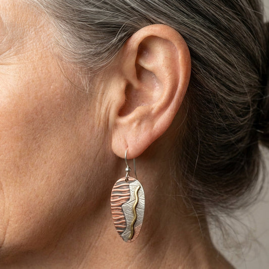 Leaf Drop Earrings