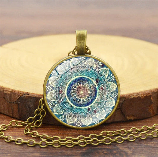 Vintage Mandala Necklace