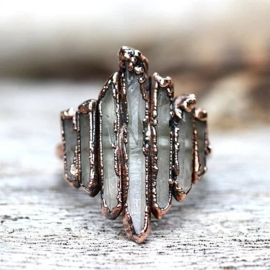 Vintage Moonstone Statement Ring