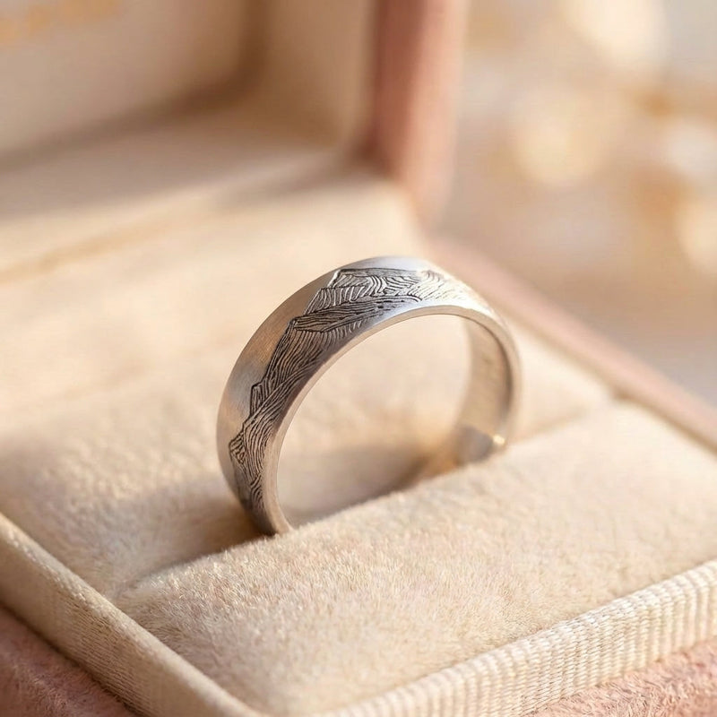Vintage Mountain Ring