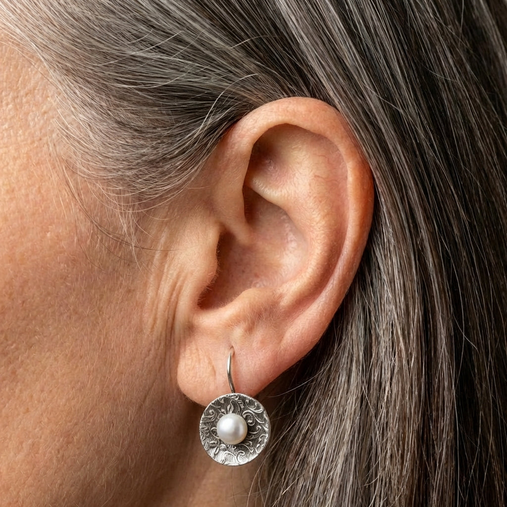 Pearl Dangle Earrings