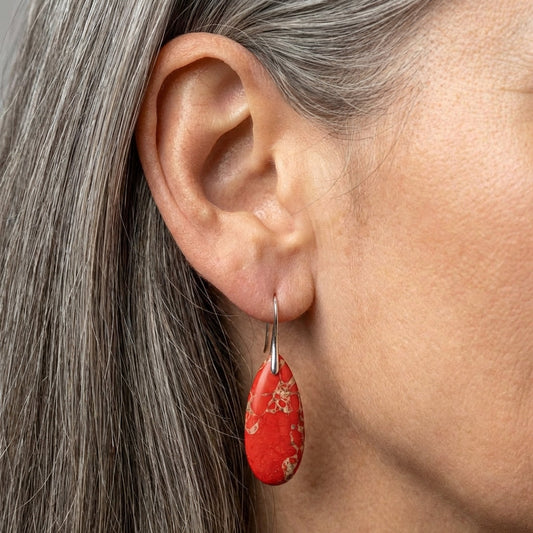 Red Jasper Earrings